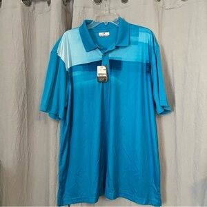 NWT size 2XL Grandslam aqua blue golf ⛳️ shirt